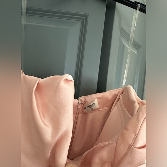 House of CB Satin Corset Mini Dress Size Medium - Picture 4 of 4